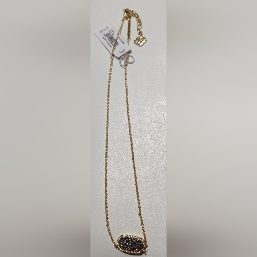 KENDRA SCOTT, ELISA PENDANT NECKLACE, WITH STONE BY NAME TAG